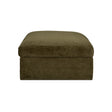 Swift Dark Green Storage Ottoman by Moe's Home at Eve Furniture