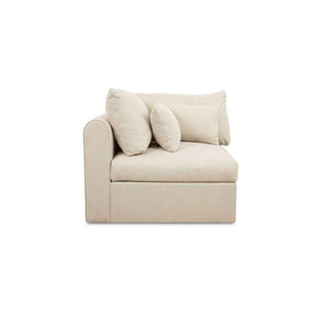 Swift Light Beige Corner Chair by Moe's Home at Eve Furniture