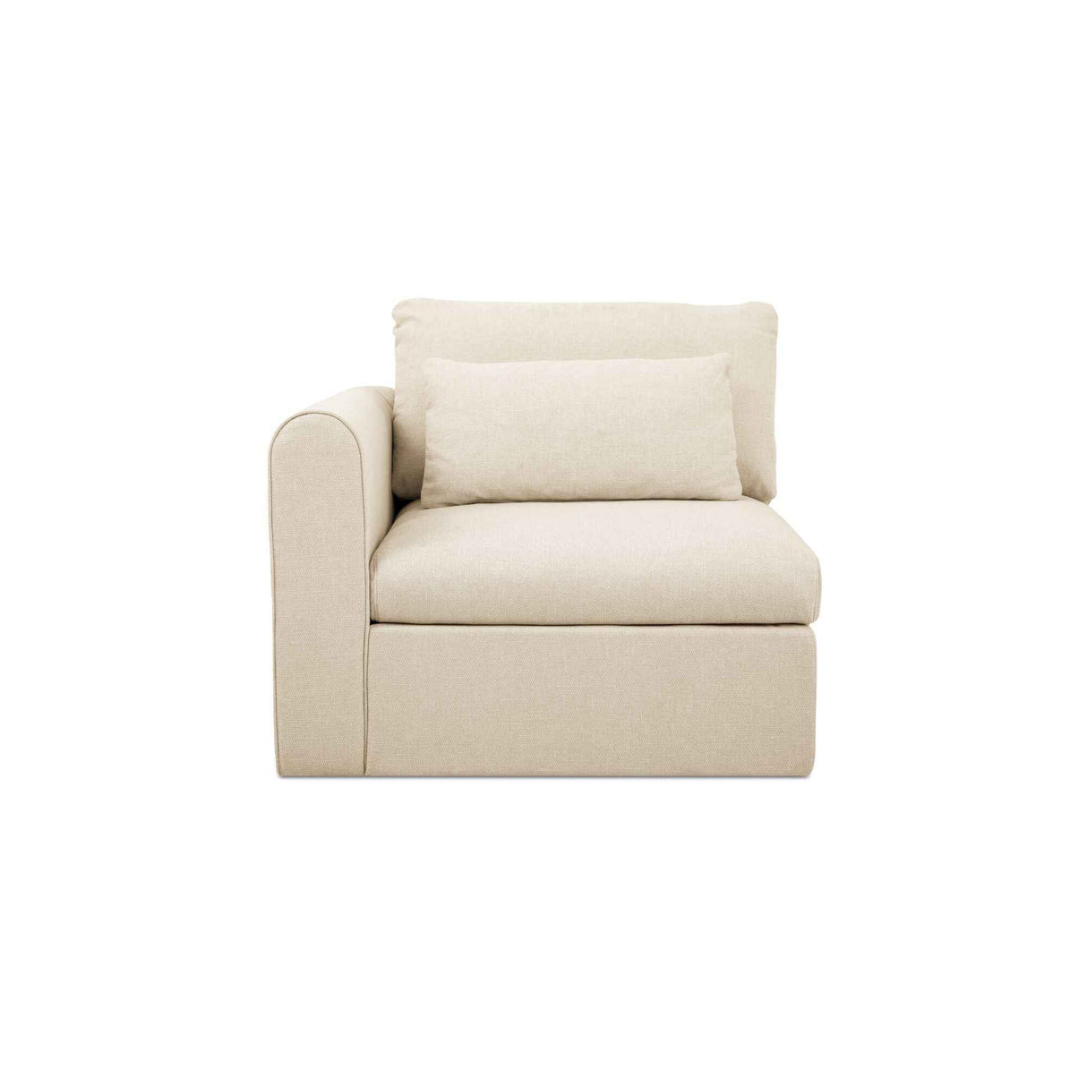 Swift Light Beige Left Arm Facing Chair by Moe's Home at Eve Furniture