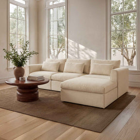 Swift Light Beige Lounge Modular Sectional by Moe's Home at Eve Furniture