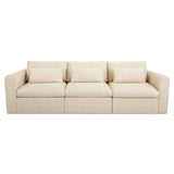 Swift Light Beige Modular Sofa by Moe's Home at Eve Furniture