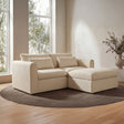Swift Light Beige Nook Modular Sectional by Moe's Home at Eve Furniture
