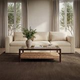 Swift Light Beige Right Arm Facing Chair by MOES at Eve Furniture