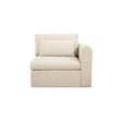 Swift Light Beige Right Arm Facing Chair by Moe's Home at Eve Furniture