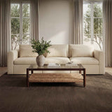 Swift Light Beige Right Arm Facing Chair by Moe's Home at Eve Furniture