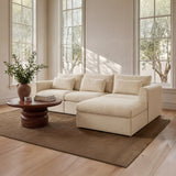 Swift Light Beige Slipper Chair by MOES at Eve Furniture