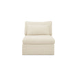 Swift Light Beige Slipper Chair by Moe's Home at Eve Furniture