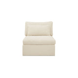 Swift Light Beige Slipper Chair by MOES at Eve Furniture