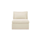 Swift Light Beige Slipper Chair by Moe's Home at Eve Furniture