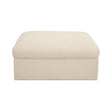 Swift Light Beige Storage Ottoman by Moe's Home at Eve Furniture