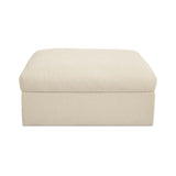 Swift Light Beige Storage Ottoman by MOES at Eve Furniture
