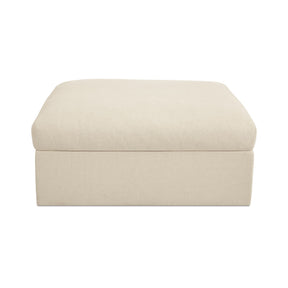 Swift Light Beige Storage Ottoman by MOES at Eve Furniture