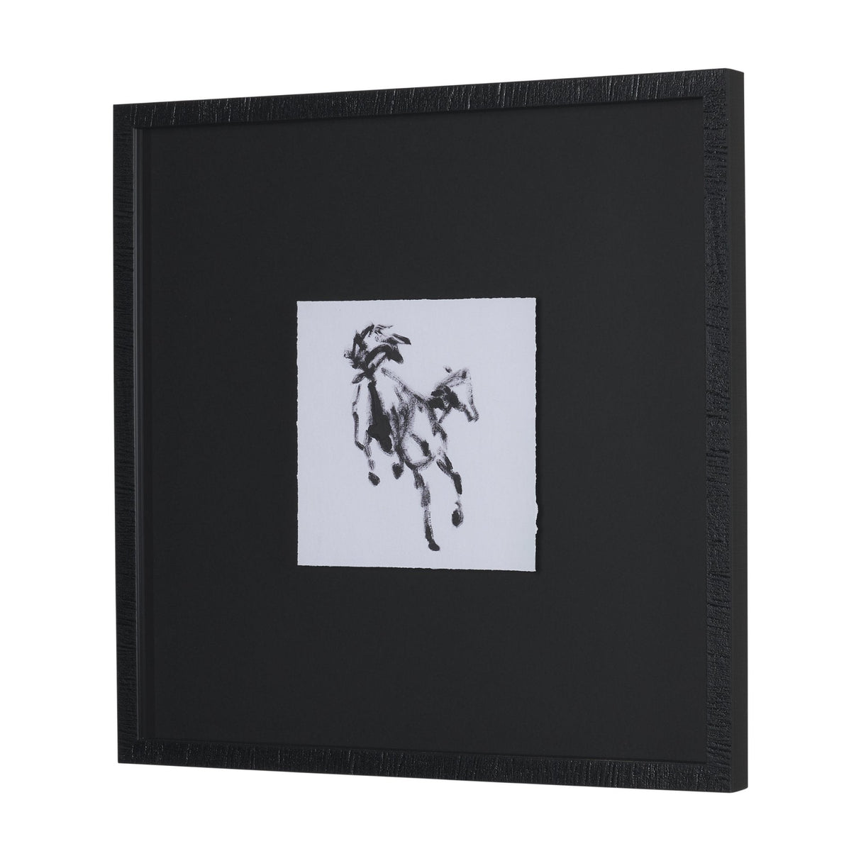 Swift Shadows by Santhosh ch Hand-Embellished Framed Artwork Matted under Glass by Mercana at Eve Furniture