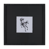 Swift Shadows by Santhosh ch Hand-Embellished Framed Artwork Matted under Glass by Mercana at Eve Furniture