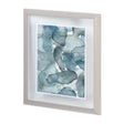 Swim I by Mercana Studio a Hand Embellished Textured Framed Art Print Matted under Glass by Mercana at Eve Furniture
