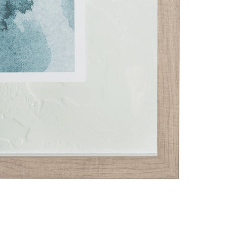 Swim II by Mercana Studio a Hand Embellished Textured Framed Art Print Matted under Glass by Mercana at Eve Furniture