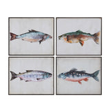 Swimming School Multi/Green Canvas by Crestview at Eve Furniture