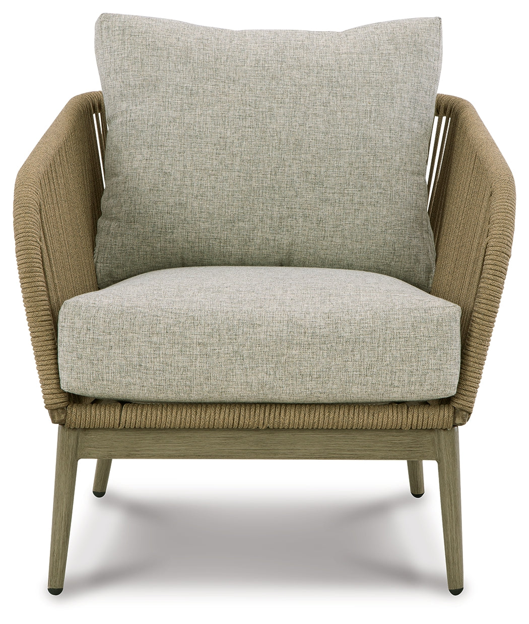 Swiss Valley Beige Lounge Chair with Cushion