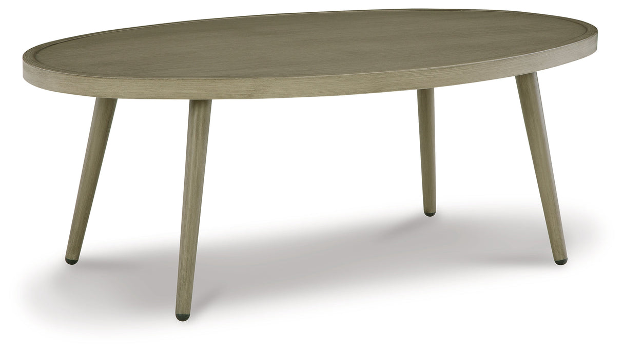 Swiss Valley Beige Outdoor Coffee Table