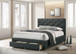 Sybella Dark Gray Twin Bed by Furniture of America at Eve Furniture