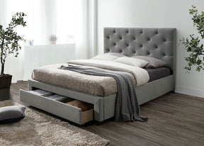 Sybella Gray Full Bed by Furniture of America at Eve Furniture