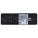 Sycamore Brown Upholstered Power Reclining Sectional by Coaster at Eve Furniture