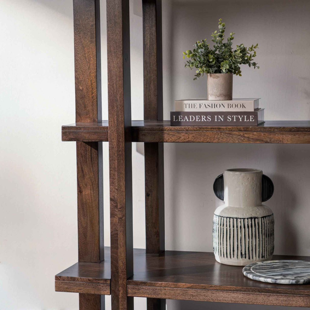 Sydney Bark Brown Bookcase by Classic Home at Eve Furniture
