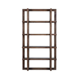 Sydney Bookcase - Bark Brown by Classic Home at Eve Furniture