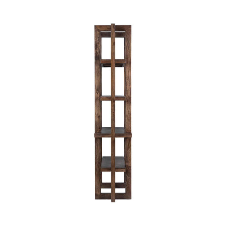 Sydney Bookcase - Bark Brown by Classic Home at Eve Furniture