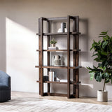 Sydney Bookshelf Bark Brown by Classic Home at Eve Furniture