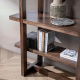 Sydney Bookshelf Bark Brown by Classic Home at Eve Furniture