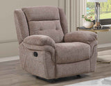 Sydney Glider Recliner, Manual, Brown by Steve Silver at Eve Furniture