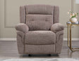 Sydney Glider Recliner, Manual, Brown by Steve Silver at Eve Furniture