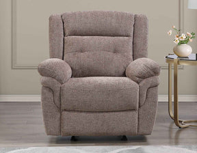 Sydney Glider Recliner, Manual, Brown by Steve Silver at Eve Furniture