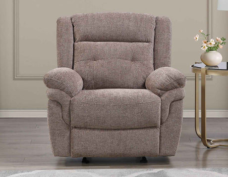 Sydney Glider Recliner, Manual, Brown by Steve Silver at Eve Furniture