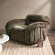 Sydney Olive Green Accent Chair by Classic Home at Eve Furniture