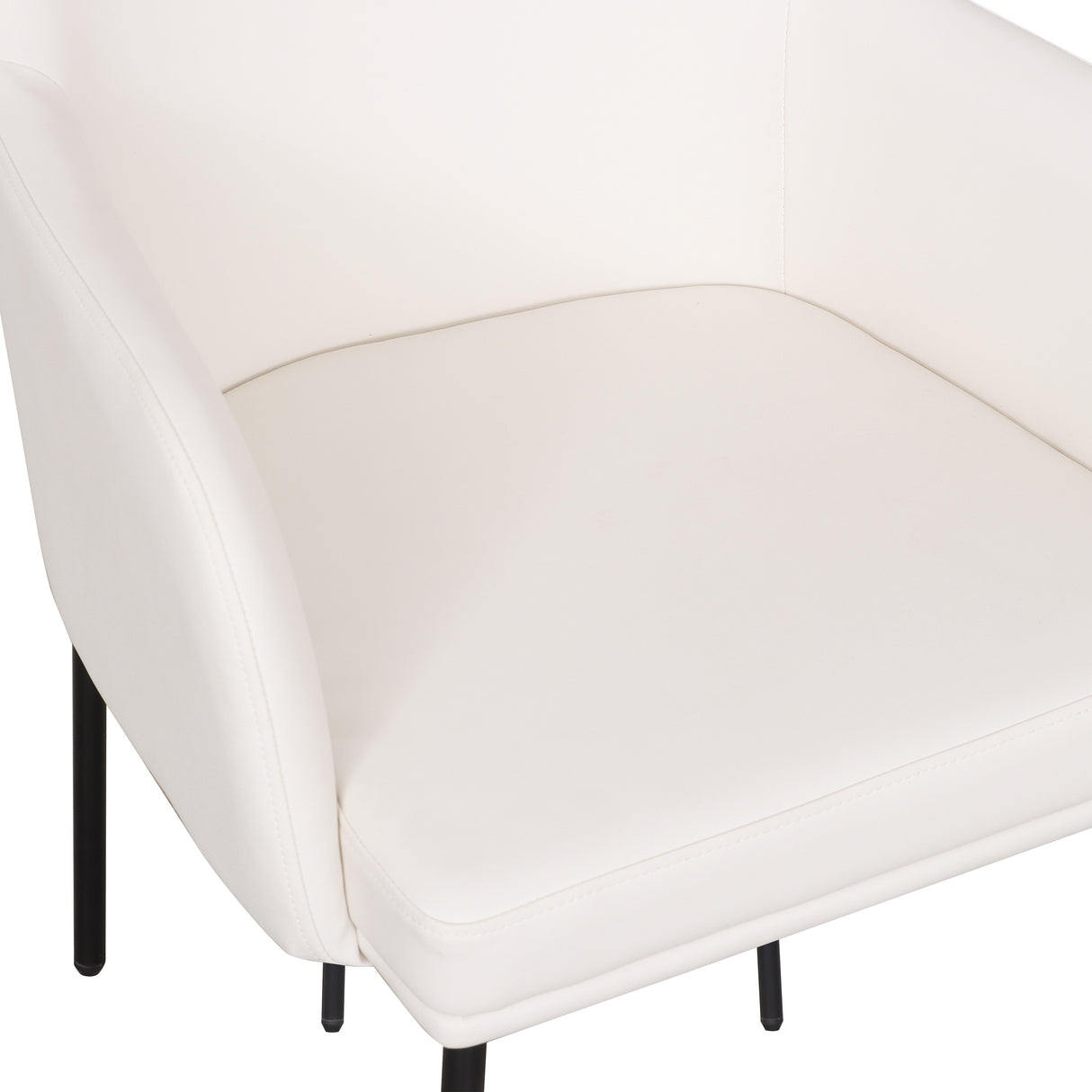 Sydney Performance Vegan Leather Armchair - Set of 2 by TOV Furniture at Eve Furniture