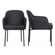 Sydney Performance Vegan Leather Armchair - Set of 2 by TOV Furniture at Eve Furniture