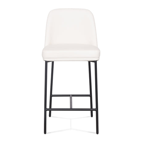 Sydney Performance Vegan Leather Counter Stool - Set of 2 by TOV Furniture at Eve Furniture
