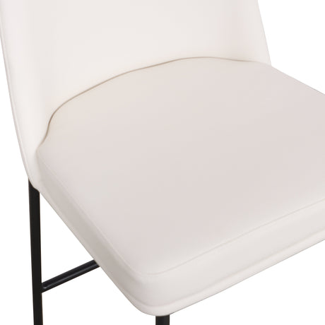 Sydney Performance Vegan Leather Counter Stool - Set of 2 by TOV Furniture at Eve Furniture