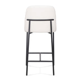 Sydney Performance Vegan Leather Counter Stool - Set of 2 by TOV Furniture at Eve Furniture