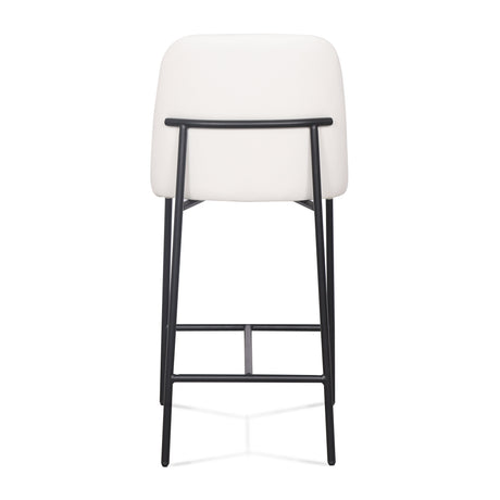 Sydney Performance Vegan Leather Counter Stool - Set of 2 by TOV Furniture at Eve Furniture