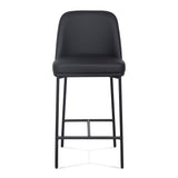 Sydney Performance Vegan Leather Counter Stool - Set of 2 by TOV Furniture at Eve Furniture