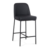 Sydney Performance Vegan Leather Counter Stool - Set of 2 by TOV Furniture at Eve Furniture