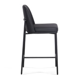 Sydney Performance Vegan Leather Counter Stool - Set of 2 by TOV Furniture at Eve Furniture