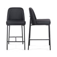 Sydney Performance Vegan Leather Counter Stool - Set of 2 by TOV Furniture at Eve Furniture