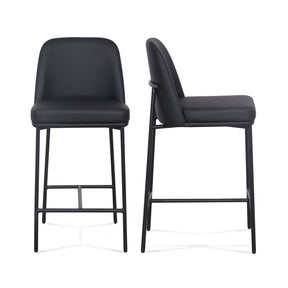 Sydney Performance Vegan Leather Counter Stool - Set of 2 by TOV Furniture at Eve Furniture