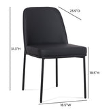Sydney Performance Vegan Leather Dining Chair - Set of 2 by TOV Furniture at Eve Furniture