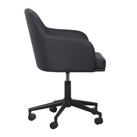 Sydney Performance Vegan Leather Office Desk Chair by TOV Furniture at Eve Furniture
