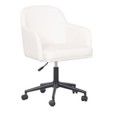 Sydney Performance Vegan Leather Office Desk Chair by TOV Furniture at Eve Furniture
